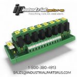 Phoenix Contact UMK-8 OM-R/MF/MKDS/P Optocoupler Module w/ 8 Relay Plugs
