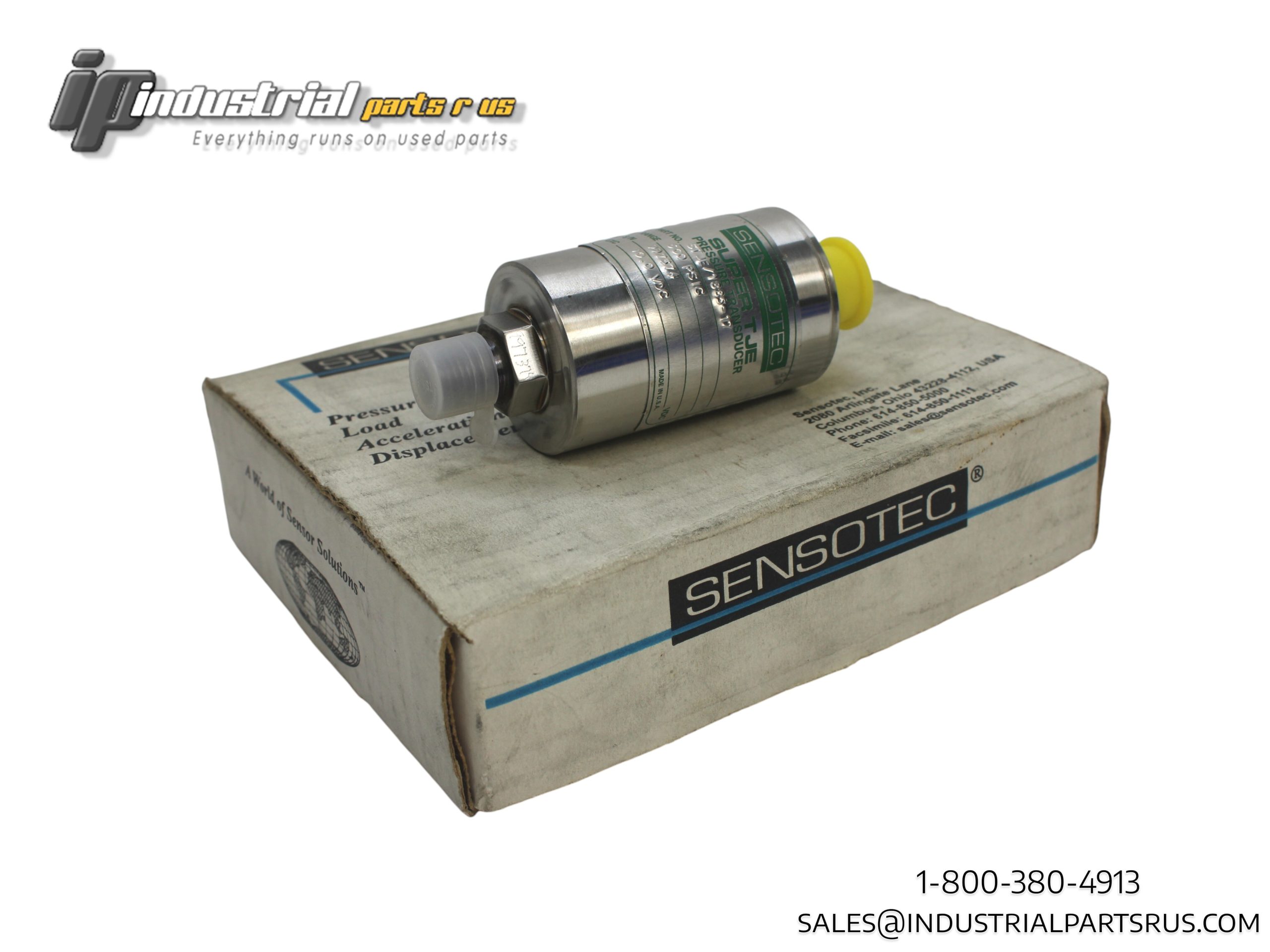 Sensotec STJE/1885-17 Pressure Transducer 500PSIG