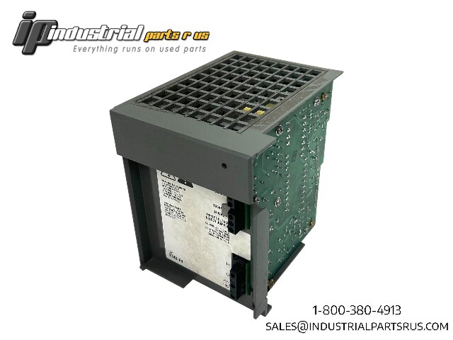 Allen Bradley 1746-P4 Power Supply SLC 500, Ser.A **BROKEN PLASTIC/MISSING FRONT COVER**