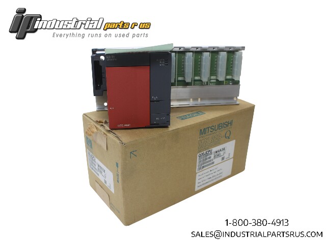 Mitsubishi Q00JCPU Melsec-Q CPU Module w/ 5 Slot Rack
