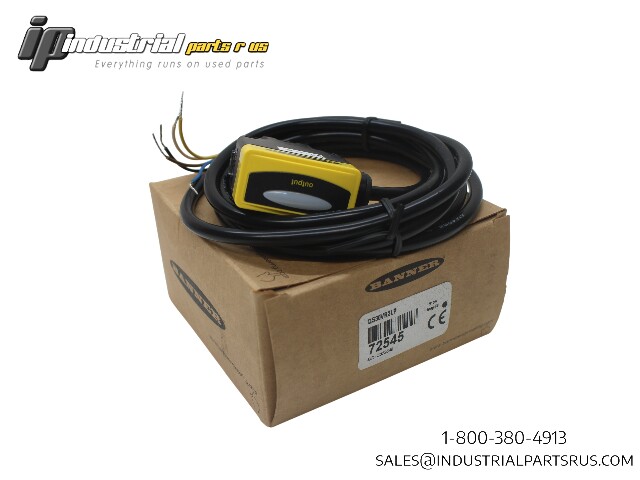 Banner QS30VR3LP Photoelectric Sensor 24/250V ac, NEW