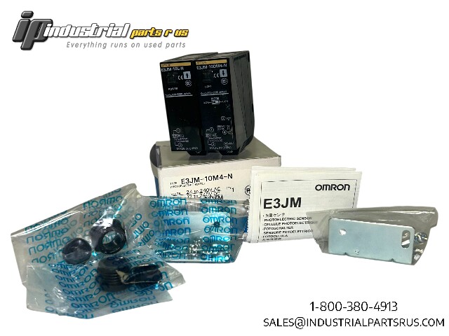 Omron E3JM-10M4-N Photoelectric Switch, 24-240VAC, 12-240VDC