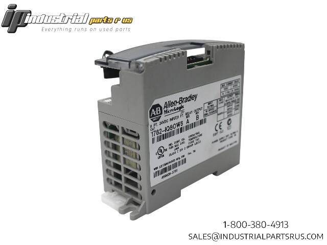Allen Bradley 1762-IQ80W6 Ser.A Rev.B 24VDC Input Relay Output