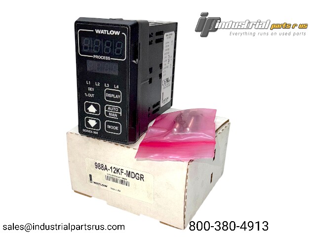 Watlow 988A-12KF-MDGR Temperature Controller Microprocessor Process Controller