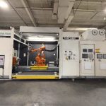 IPG Photonics Ytterbium 8kW Fiber Laser Robotic Welding Cell | ABB IRB 4400