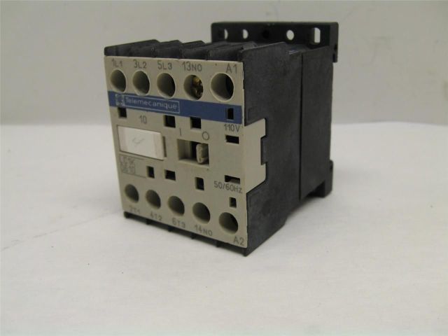 Telemecanique LC1K0610 Motor Starter Contactor 110 Vac Coil 15 Amp 3 Hp