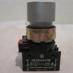 General Electric CR304ABH11AB Black Pushbutton