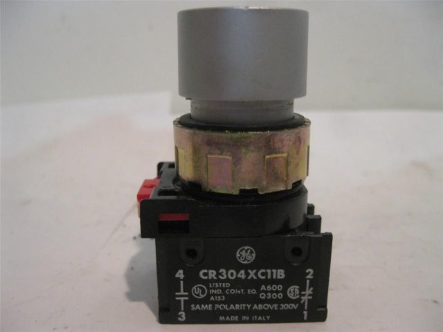 General Electric CR304ABH11AB Black Pushbutton