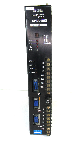 Nikki Denso NPSA-5-10 PowerPack Servo Drive 200-220VAC Single Phase DC 280V