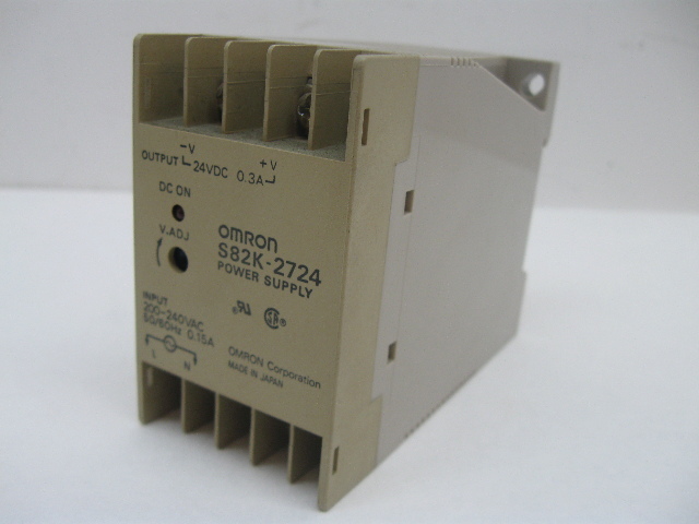 Omron S82K-2724 Power Supply 24VDC 3 Amp
