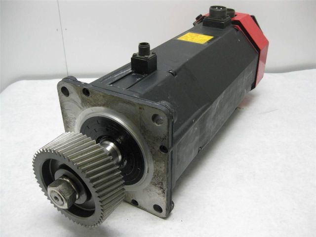 Fanuc A06B-0502-B855 AC Servo Motor 2000 RPM 146V Pulse Coder A06B0502B855