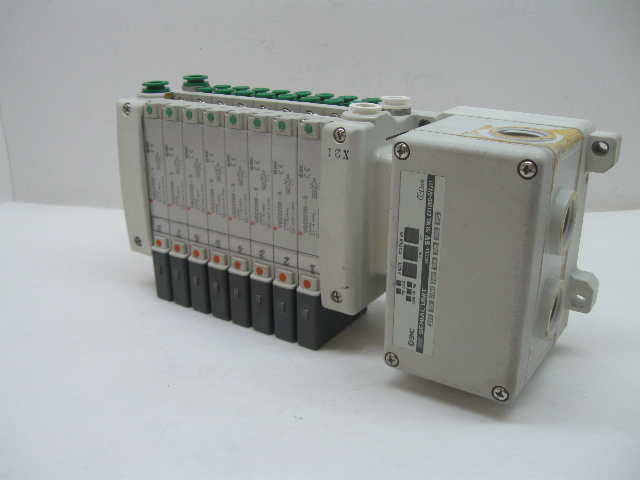 SMC EX126D-SMJ1 Solenoid Valve Manifold Serial Unit 16 Point 24 Vdc