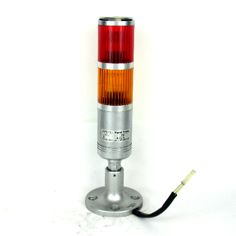 Patlite ST Signal Tower Red/Amber With Base 100V AC