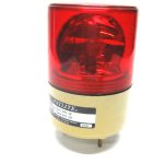 Patlite RS-24 Red Revolving Rotating Beacon Light 24 Vdc, 82 MM