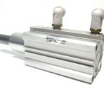 Smc MKA32-20R Rotary Clamp Cylinder 32 MM Bore, 20 MM Stroke, 1.0 Mpa