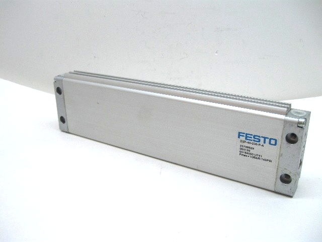 Festo DZF-40-230-P-A Flat Pneumatic Cylinder 40mm Bore 230mm Stroke 23796629 New
