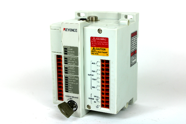 Keyence PJ-V90 Light Curtain Controller with Key 24 Vdc