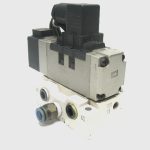 Smc VP7-6-FG-S Solenoid Valve 24 Vdc, 5 Port