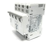 Allen Bradley 1492-CB3H040 and 1492-ACBH1 Circuit Breaker 277 Vac, 125 Vdc 4 Amp