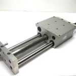 PHD CAU06 1x8 Magnetic Coupled Rod less Air Cylinder, 8 Inch Stroke, 1 Inch Bore