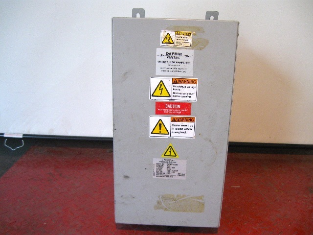 Daykin CVFBD-0701G Transformer  Pri 480 Vac Sec 120Vac 2500 Va Single phase