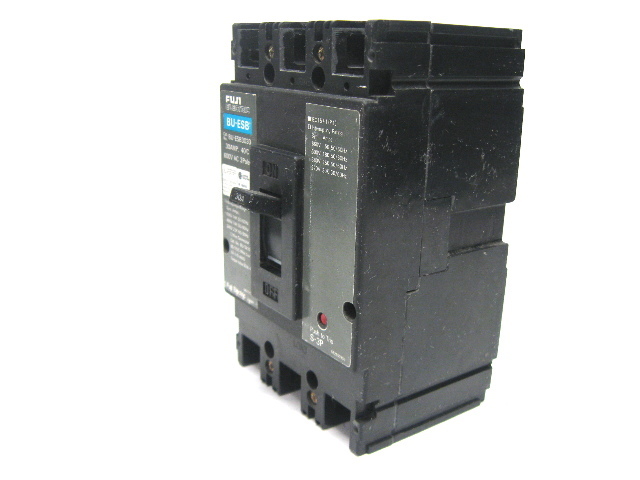 Fuji Electric BU-ESB3030 Circuit Breaker 30 Amp, 600 Vac, 3 Pole