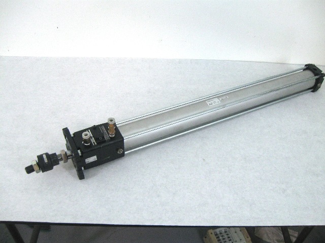 Smc CDLAFN50-600-D Lock-up Cylinder Finelock 50mm Bore 600mm Stroke