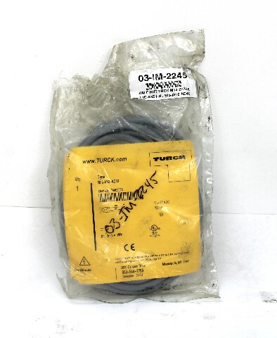 Turck BI 3-M12-AD4X Proximity Sensor 10-65 Vdc, 3 MM Sense Distance, No Hardware