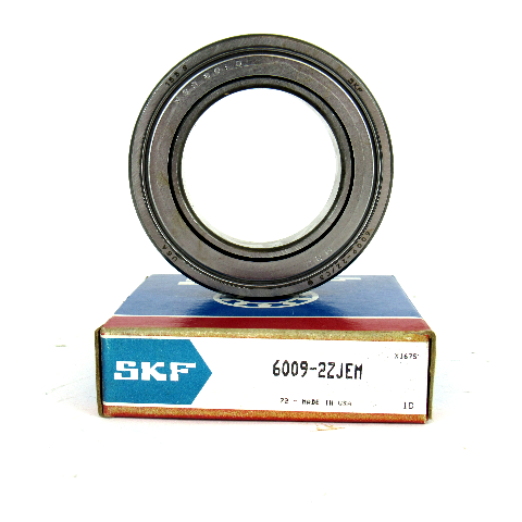 SKF 6009-2ZJEM Deep Groove Single Roll Ball Bearing 45mm x 75mm x 16mm New