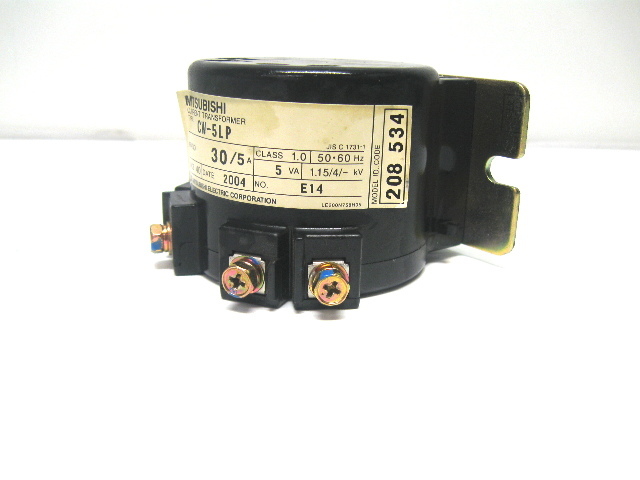 Mitsubishi CW-5LP Current Transformer 30/5 Ratio 5 Va, 1.15/4/-Kv, 50/60 Hz