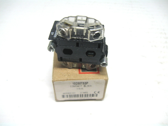 Cutler Hammer 10250T53P Contact Block 1 NO W/Finger Proof New