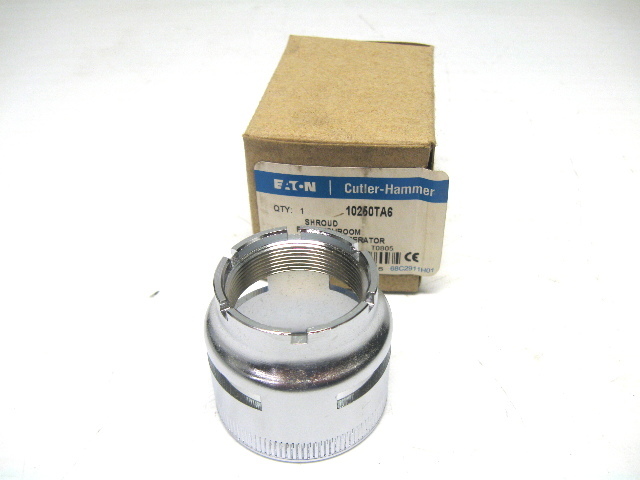 Cutler Hammer 10250TA6 Shroud For Mushroom Head Operator Button