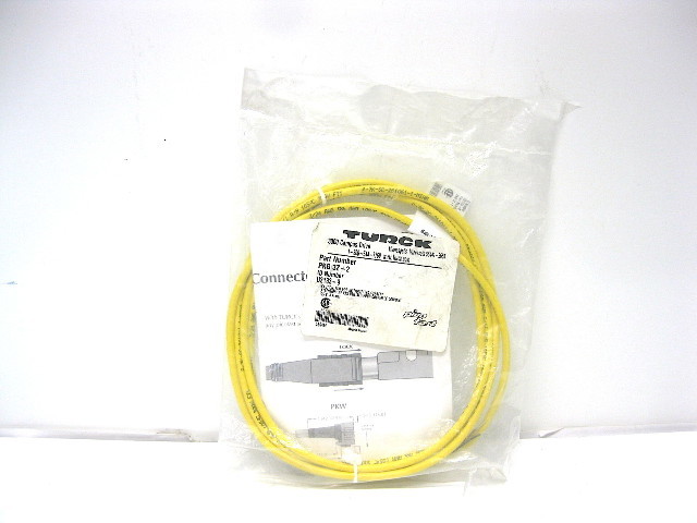 Turck PKG 3Z-2 Cordset Picofast Snap-On 3 Pin New