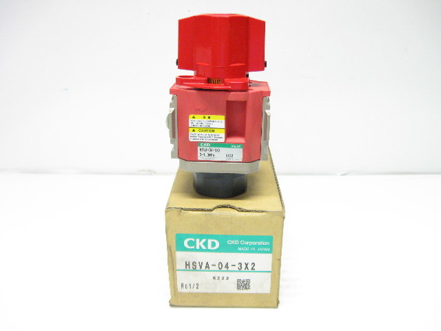 Ckd HSVA-04-3X2 Pneumatic Shut Off Valve 0-1.0 Mpa New
