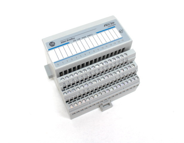 Allen Bradley 1794-IB16 Ser. A FlexLogix Input Module w/ 1794-TB3 Base