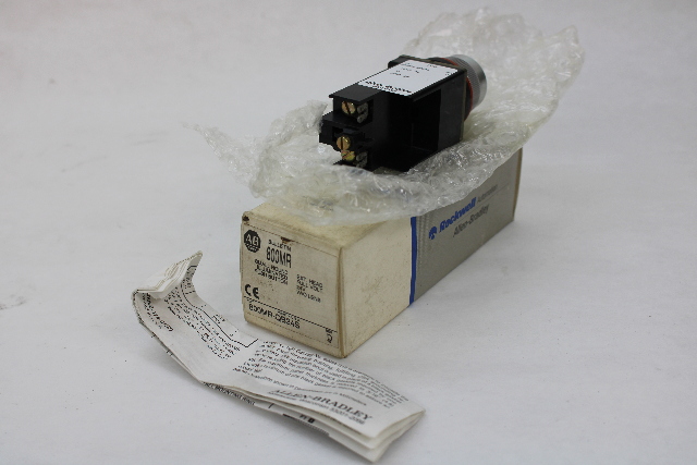 Allen Bradley 800MR-QB24S Illuminated Push Button 24V W/O Lens