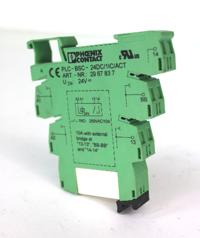 Phoenix Contact PLC-BSC-24DC/1IC/ACT Solid State Relay, 24V, 250Vac, 6A, 2967837
