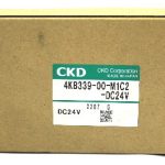 CKD 4KB339 Pneumatic Solenoid Valve 24 Vdc Coil 4KB339-M1C2 New