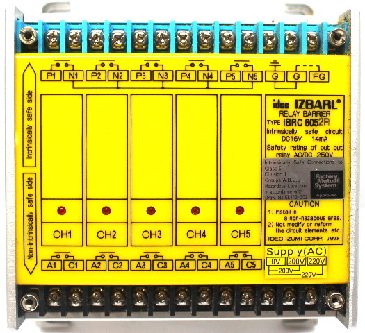 Idec IZBARL Relay Barrier IBRC6052R