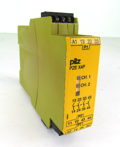Pilz PZE X4P 24VDC 4N/O Safety Relay 24 Vac 777585