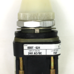 Allen Bradley 800T-Q24 White Illuminated Pilot Light 24 Vac/Vdc