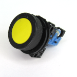Fuji AR30FOR Yellow Push Button Switch Momentary
