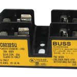 Bussmann BC6032SQ Tron Fuse Holder 30A 600V Class CC