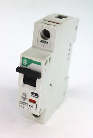 Klockner Moeller FAZ-C3 Circuit Breaker. 230/400Vac 1Pole
