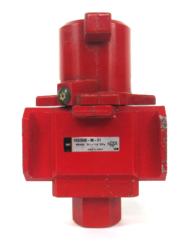 SMC VHS5500-06-X1 Pressure Relief Valve 3 Port Lock Out 0.1~1.0MPa