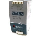 Sola SDN 4-24-100 Power Supply 115/230VAC 24V DC 4 Amp Output