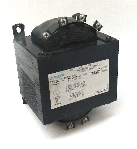 Dongan 50-1000-053 Industrial Control Transformer 1KVA 1Phase 50/60Hz Class 180
