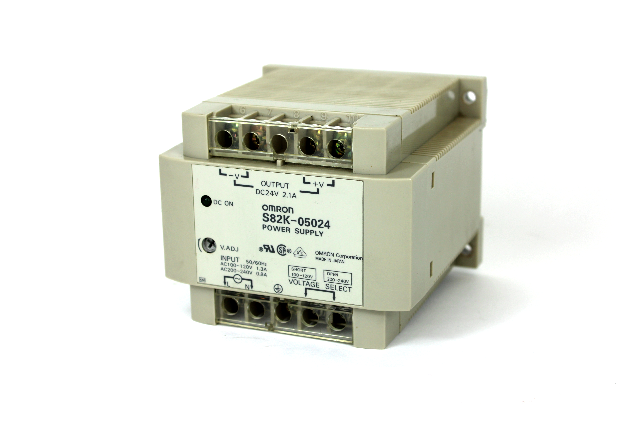 Omron S82K-05024 Power Supply 24V, 2.1A Output, 100-240V 1.3A Input