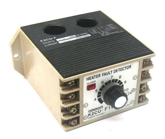 Omron K2CU-F10A-D Heater Fault Detector w/ Alarm 110V
