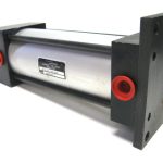 Milwaukee Cylinder 6120-32-14S-SX5 Pneumatic Cylinder 2.5" Bore 5" Stroke Flange